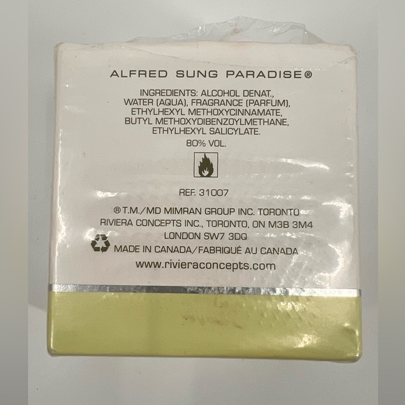Alfred Sung Paradise Eau De Parfum Spray - Picture 2 of 3